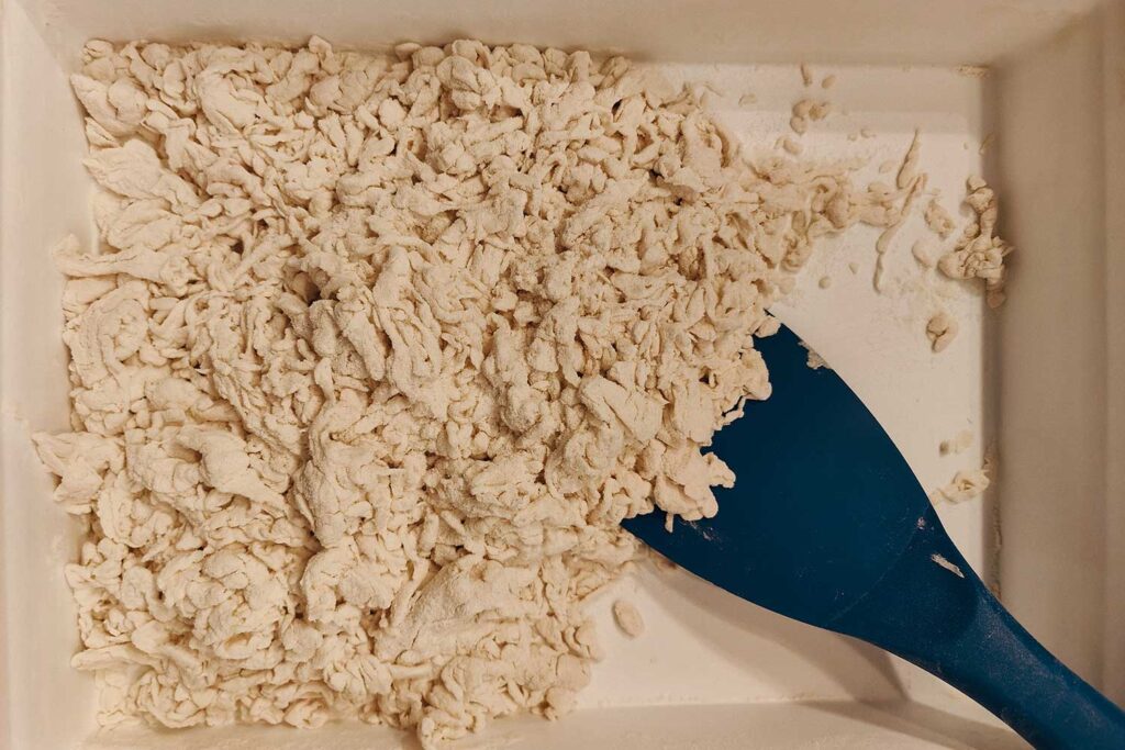 Vorbereitung für Bigateig